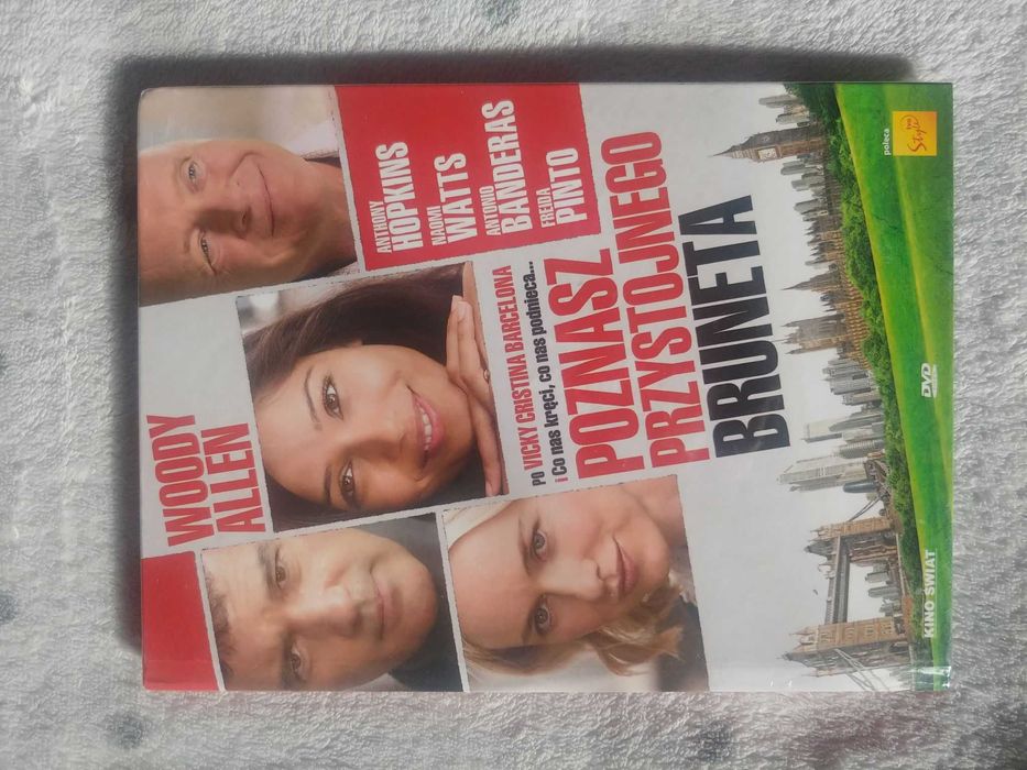 Woody Allen Poznasz przystojnego bruneta (DVD)