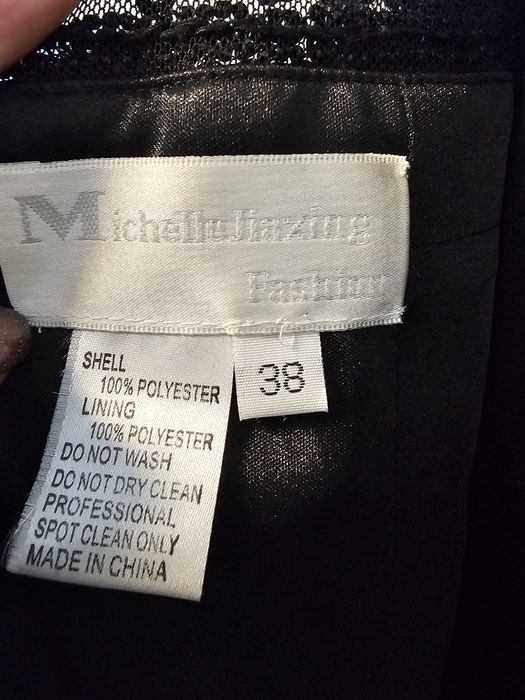 Długa Sukienka wieczorowa sylwestrowa czarna Monnari