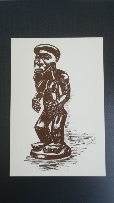 Lunda, arte quioca, postais