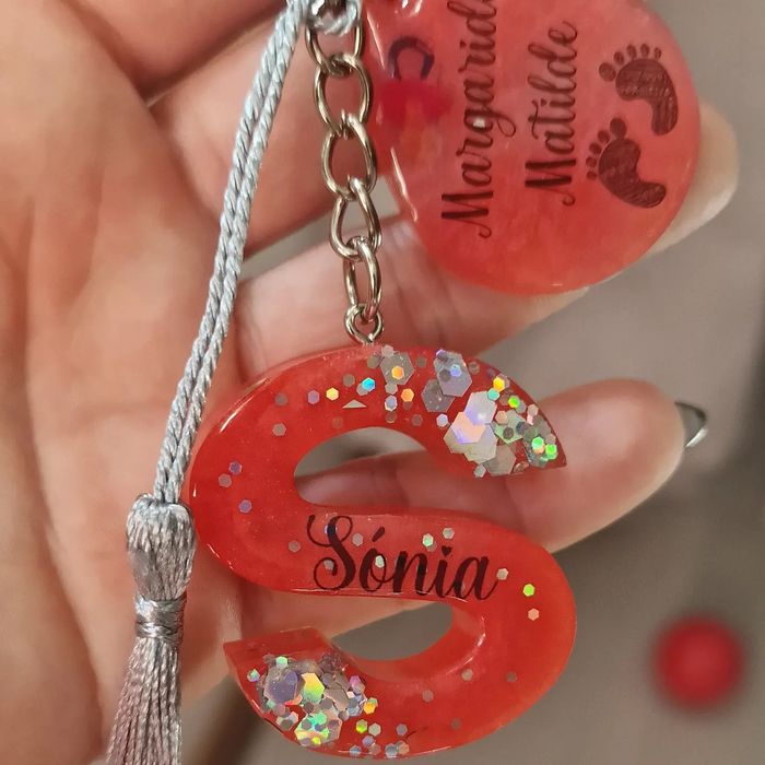 Porta chaves personalizados feitos à mão