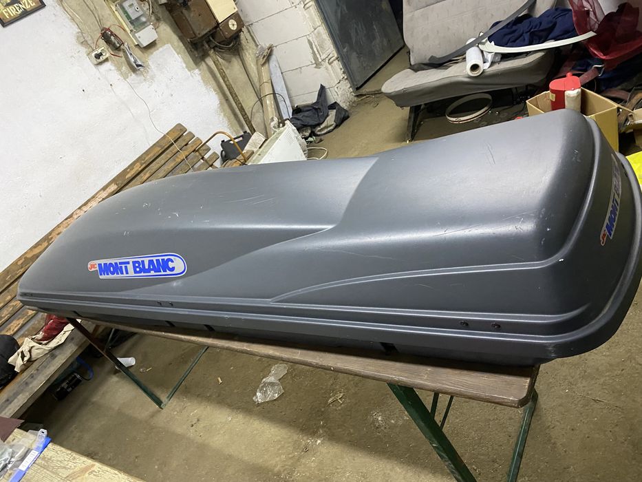 Box, bagażnik dachowy mont blanc