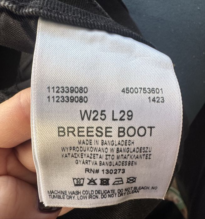 Lee Spodnie Jeans dzwony 25/29