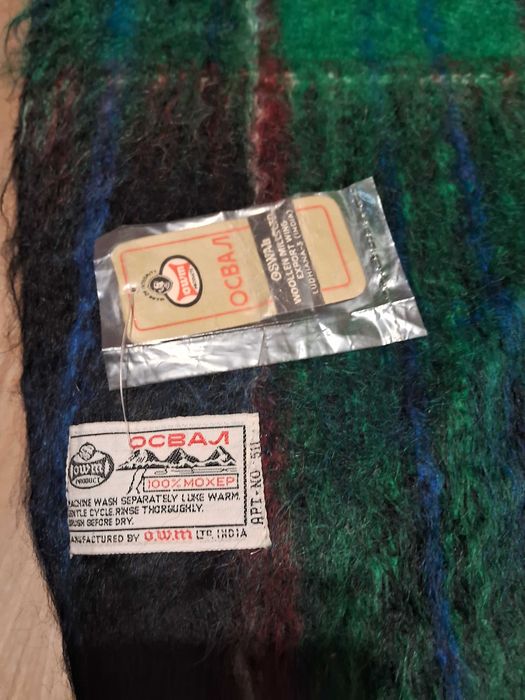 шарф мохеровый женский