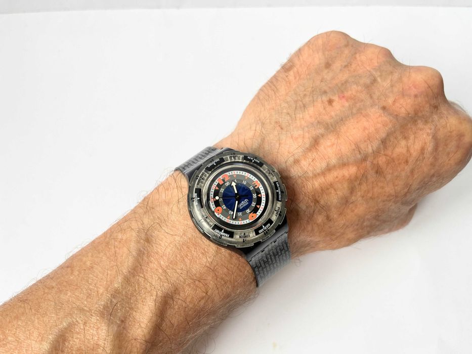 Swatch Scuba 200 "Black Gondola" ( SDM100C), 1994 р. Deutsche Bank, лімітована