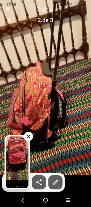 10€ mochila trols marca totto em bom estado