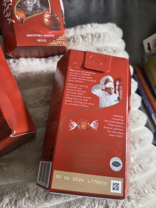 Pralinki z czekolady mlecznej Lindt Lindor 200 g