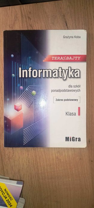 podręcznik do informatyki klasa 1
