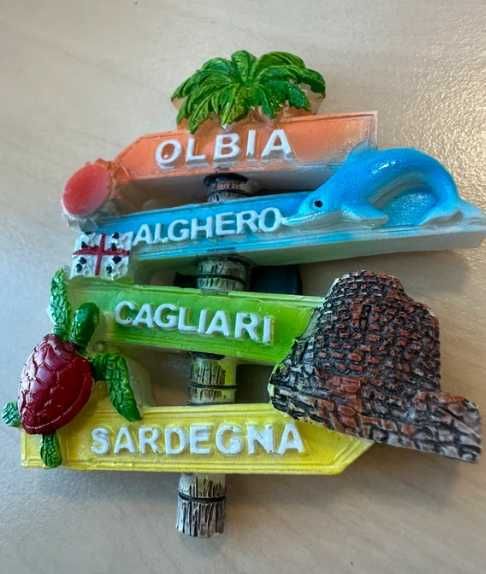 Magnes na lodówkę Sardynia Sardegna Włochy