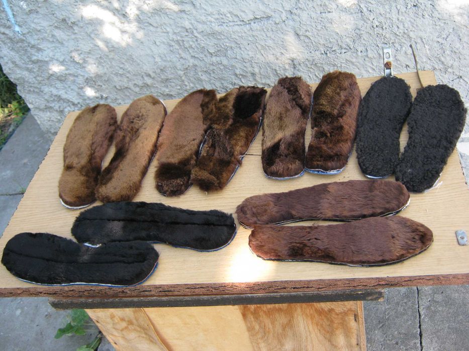 Устiлки новi хутрянi з натуральної цегейки