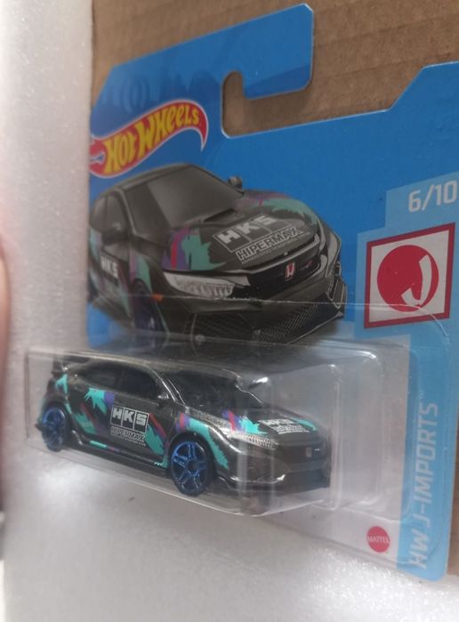 2018 honda civic type r hot wheels