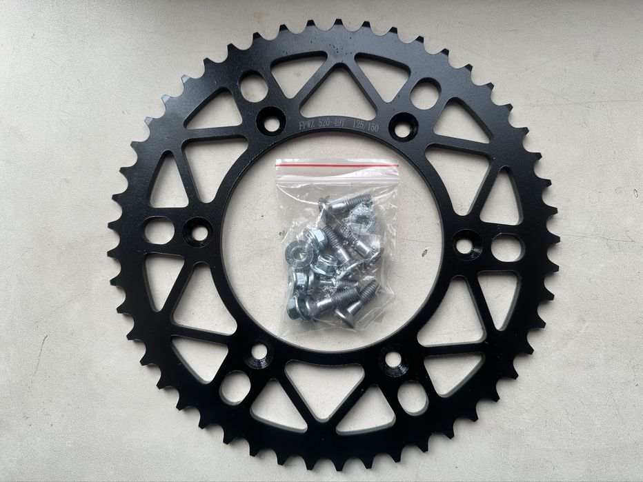 Звезда задняя ведомая 520-51T (мото KTM,Kovi,Geon,Hyper) FPWZ 520-49T