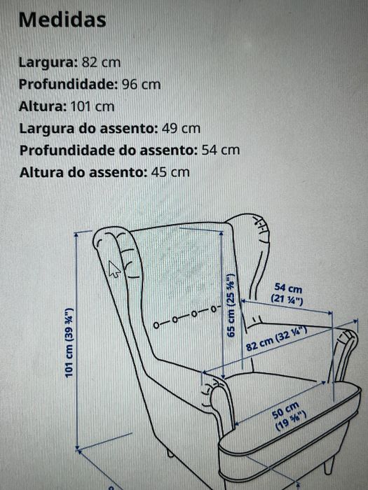 Sofá/ poltrona criança IKEA