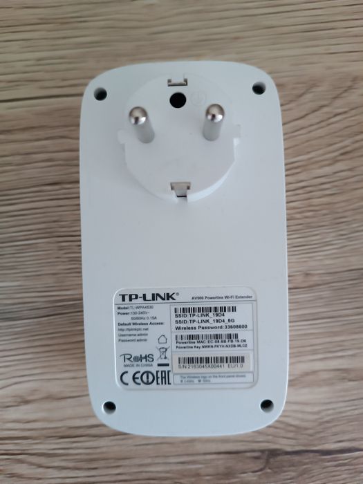 Kit TP-Link Powerline AV500 – 5 unidades (com Wi‑Fi Extender)