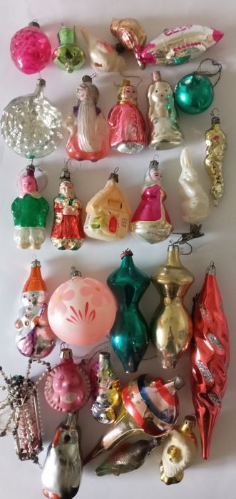Елочные  игрушки  ссср