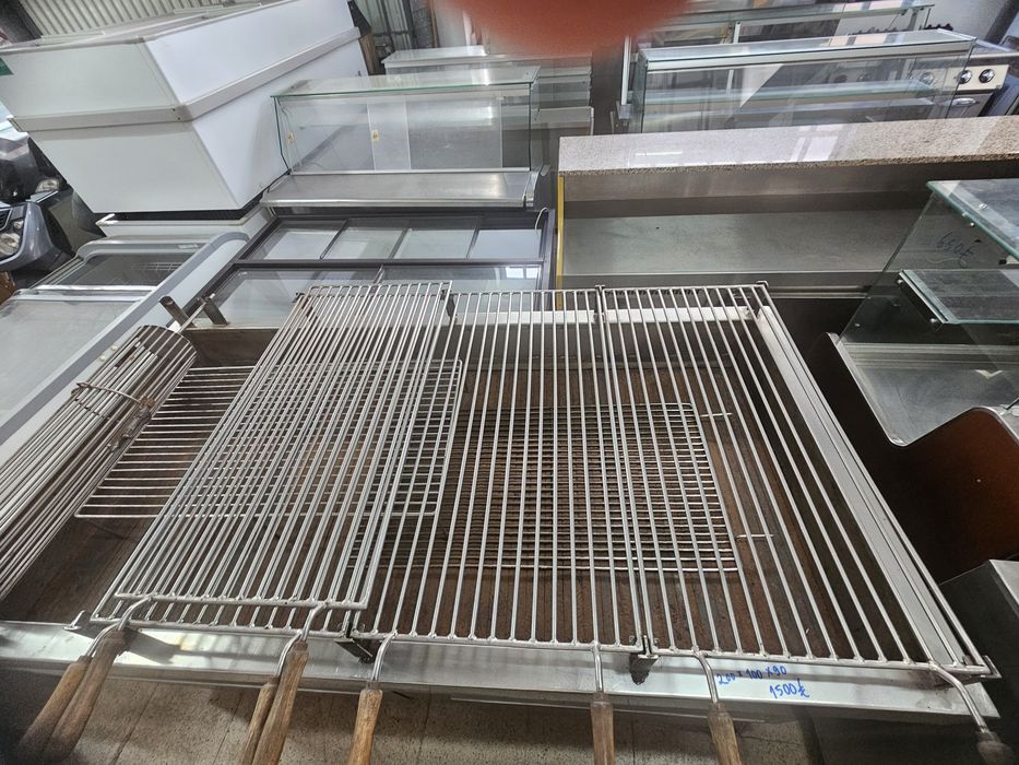 Grelhador inox a carvão