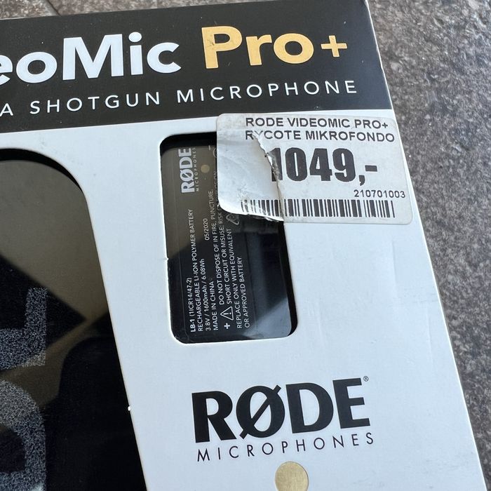 Nowy mikrofon Rode Videomic Pro + WYSYŁKA POBRANIOWA GRATIS