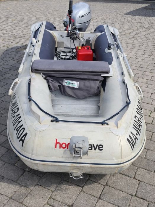 Ponton wędkarski silnik Honda