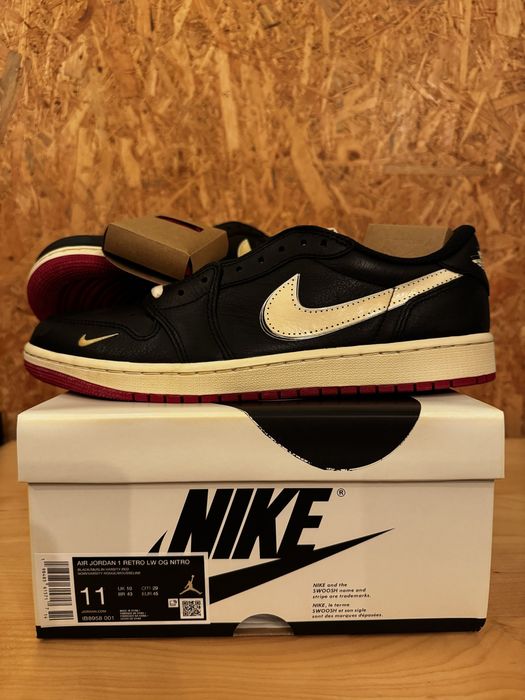 Air Jordan 1 Retro Low OG SP Nigel Sylvester – Nowe (Oryginał)