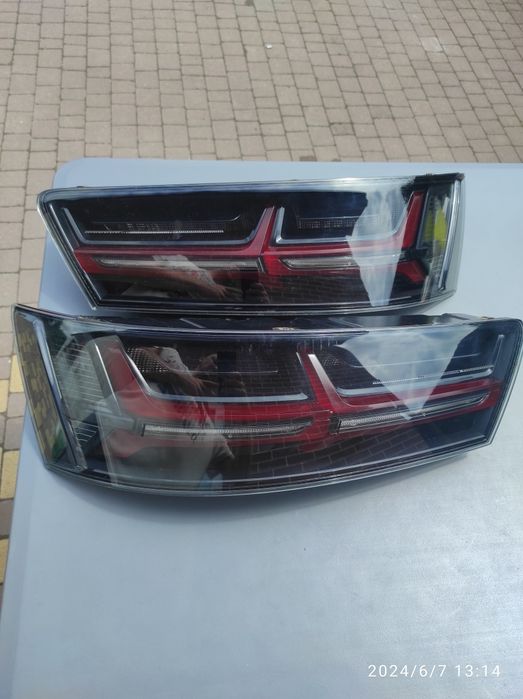 Задні фонарі audi SQ7, Q7  LED Matrix, Європа, 4M0052102A, 4M0052101A