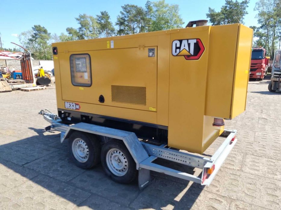 Agregat prądotwórczy Cat Olympian 80 kVA * z przyczepą * import