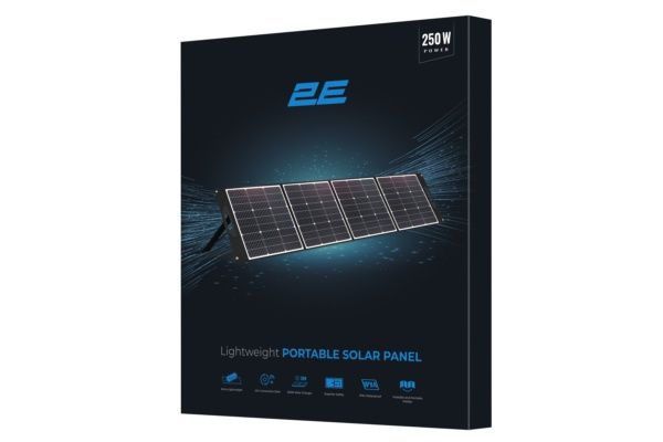 Портативна сонячна панель 2E PSPLW250