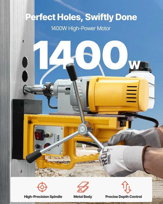 Vevor Berbequim magnético profissional 1400W