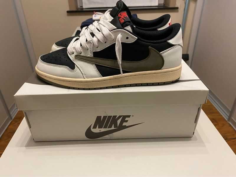 Jordan 1 Retro Low OG SP Travis Scott Olive R.44