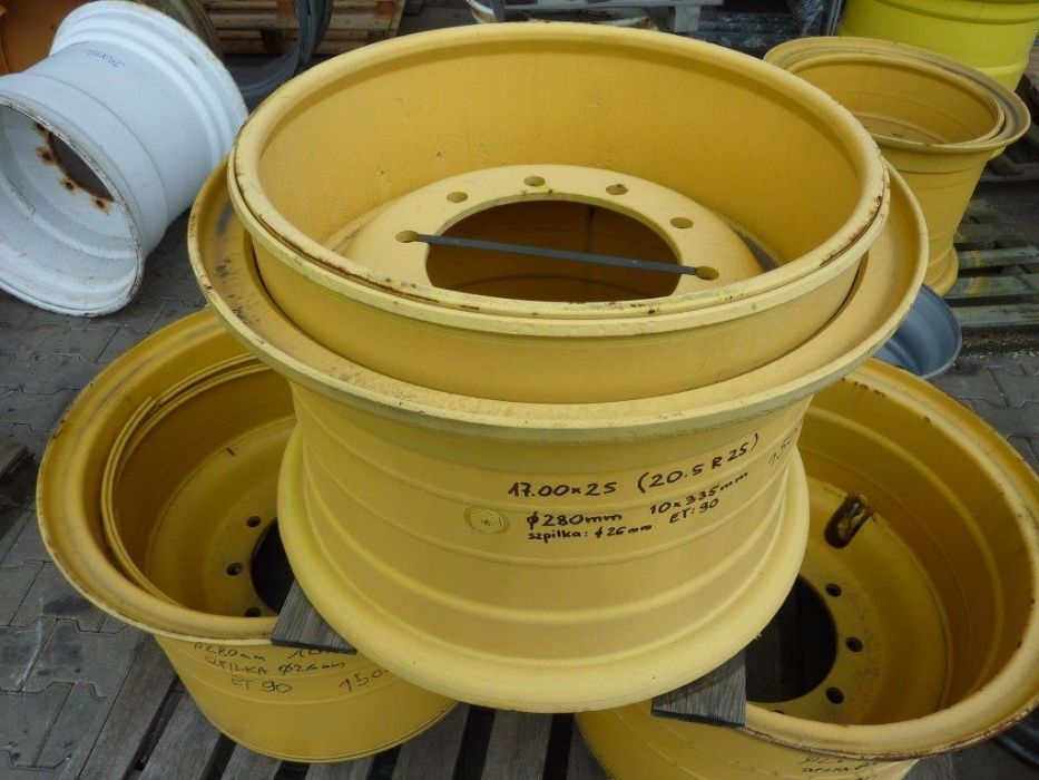 Felga używana 17.00x25 10x335 ET90 800zł D12