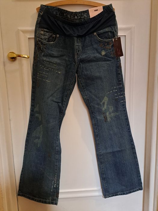 NOWE Spodnie Ciążowe 40 PREVOIR kupione w USA