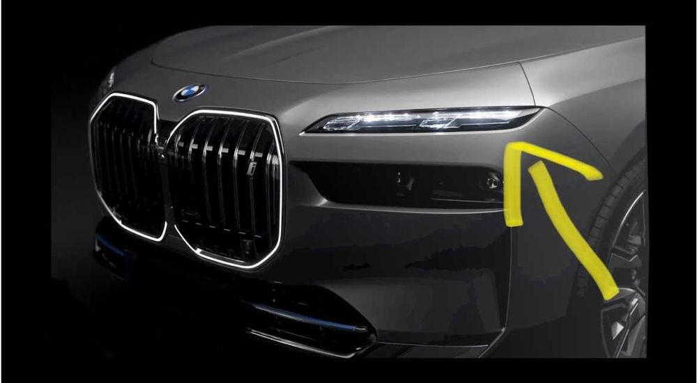 Faróis ópticas crystal Swarovski  BMW série 7 I7 G70