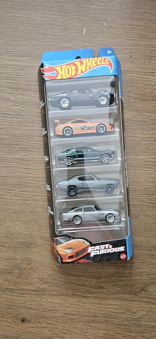5 pak Hotwheels Szybcy i wściekli