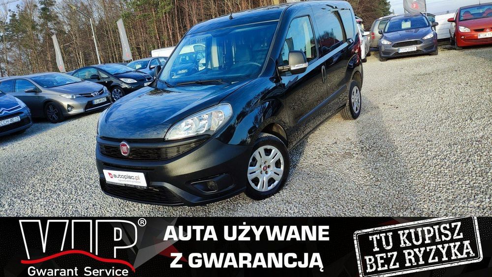 Fiat Doblo  LIFT 1.3D 75KM Klima Elektryka Centralny Po Serwisie FV GWARANCJA