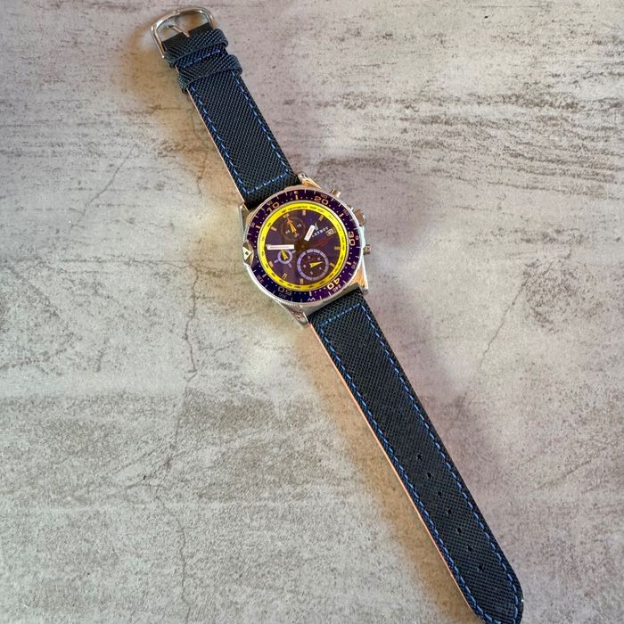 Playboy Time Force chronograf kwarc 41 mm NIEUŻYWANY