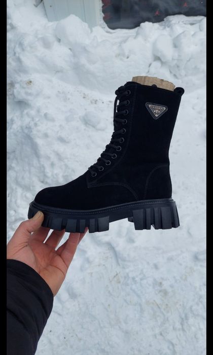 Зима акція шкіряні анатомічні  черевики зимові розпродаж