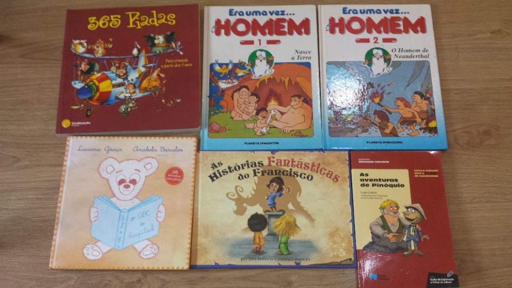 livros para crianças e jovens