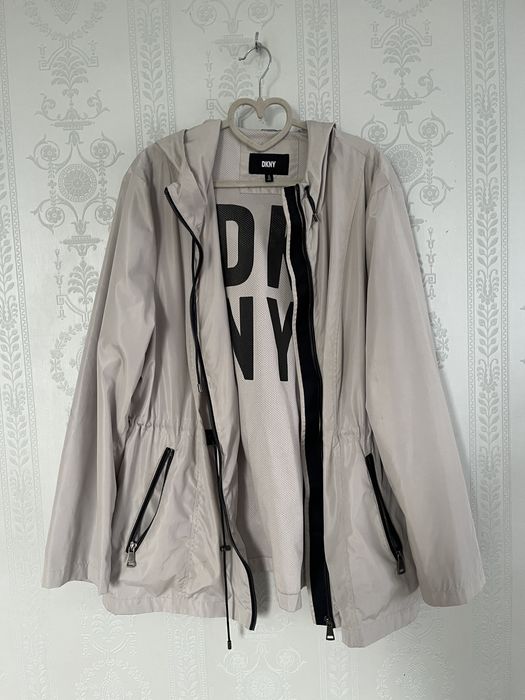 Плащ жіночий dkny сірий вітровка парка