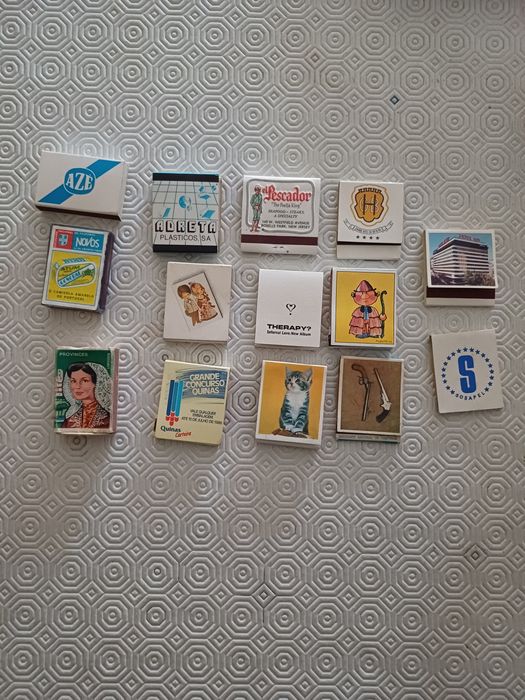 25 Carteiras de fósforo em bom estado