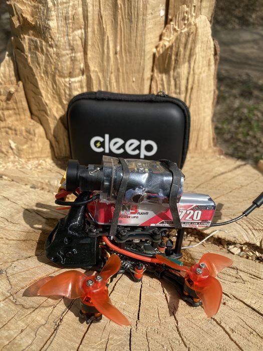 Продам дрон на рамі 2inch Rhino2 + Екшн камера Cleep Pro 12MP + FPV комплект аналог!