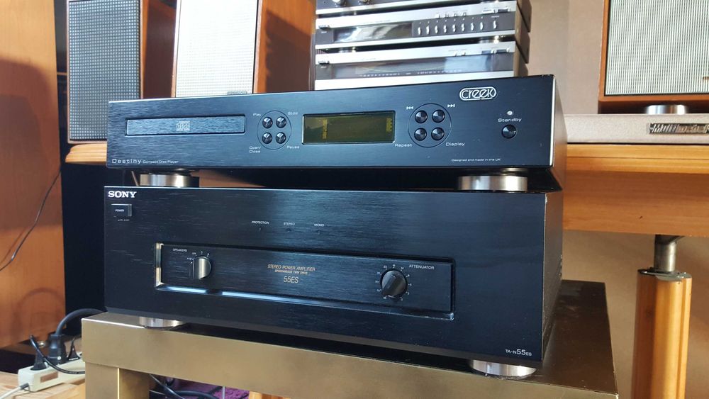 Wzmacniacz Sony TA 55 ES + GRATIS odtwarzacz cd creek destiny