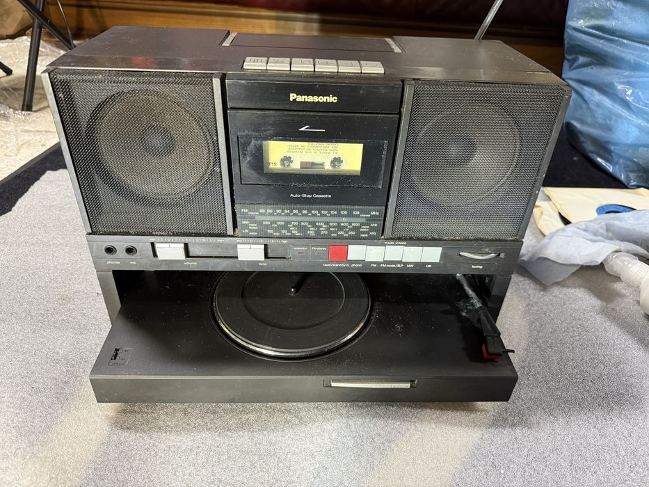 Panasonic radiomagnetofon gramofon stary rzadki model