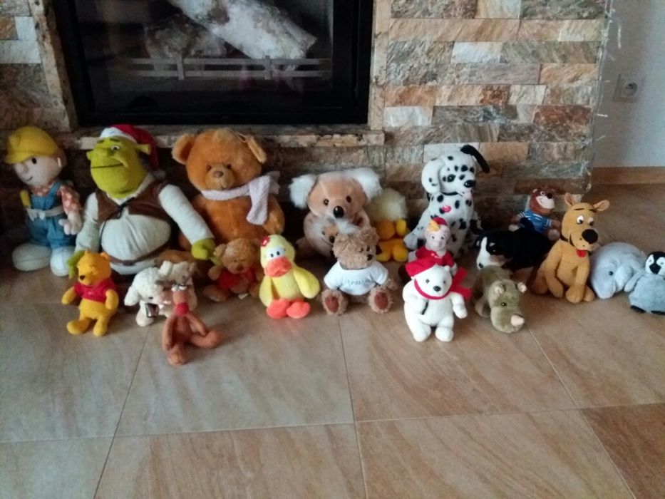 Maskotki 17 szt Bob Budowniczy, Scooby Doo