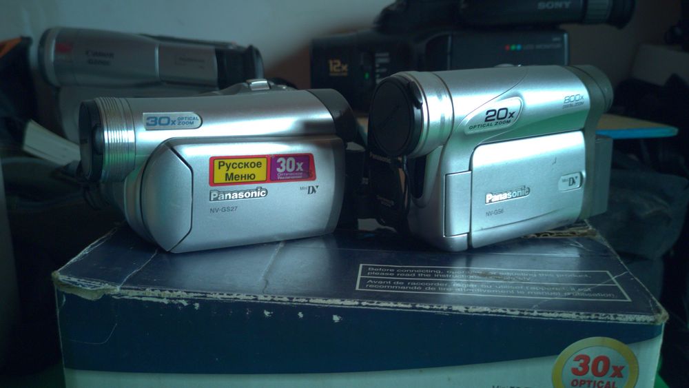 8 шт | Старые видеокамеры