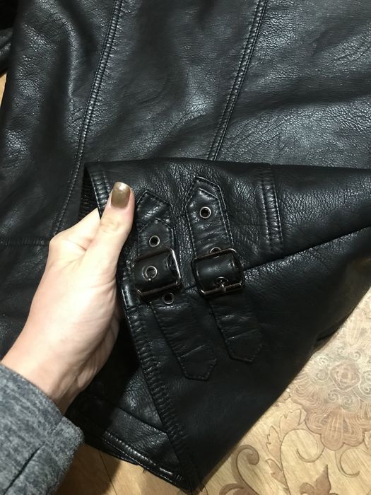 Крута чоловіча шкіряна косуха