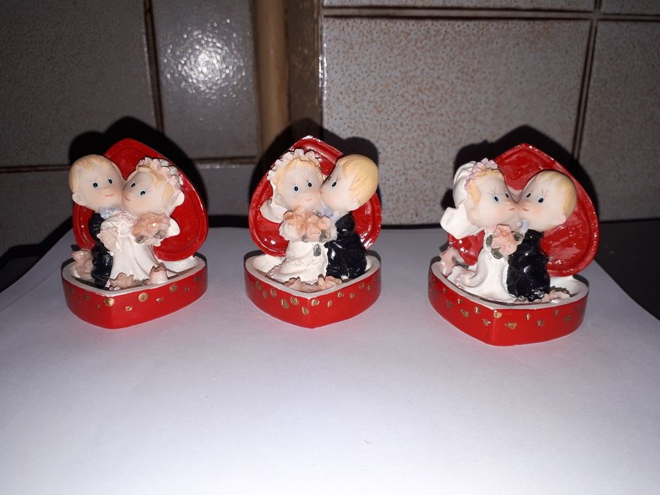 Статуэтка молодожены 5 см жених и невеста