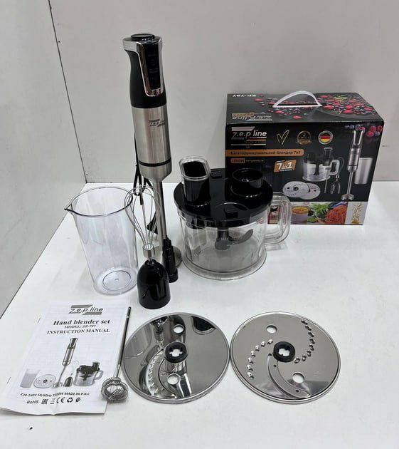 Німецький блендер 7 в 1! Потужний блендер Zepline ZP-797 на 1500 Вт