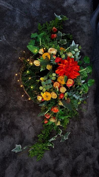 Kompozycje nagrobne. Hand made