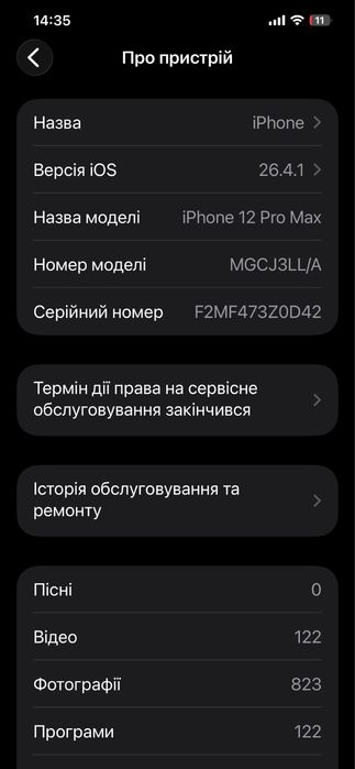 Продам iPhone 12-й на Max на 128