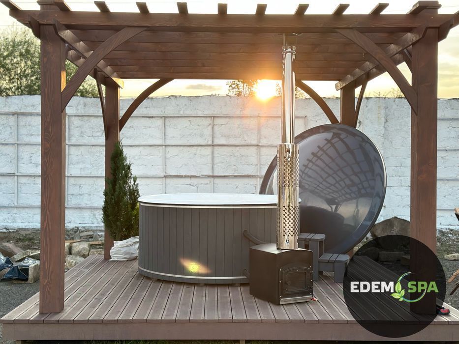 Чан від виробника! Спа купель! Чан на дровах! Джакузі з підігрівом!