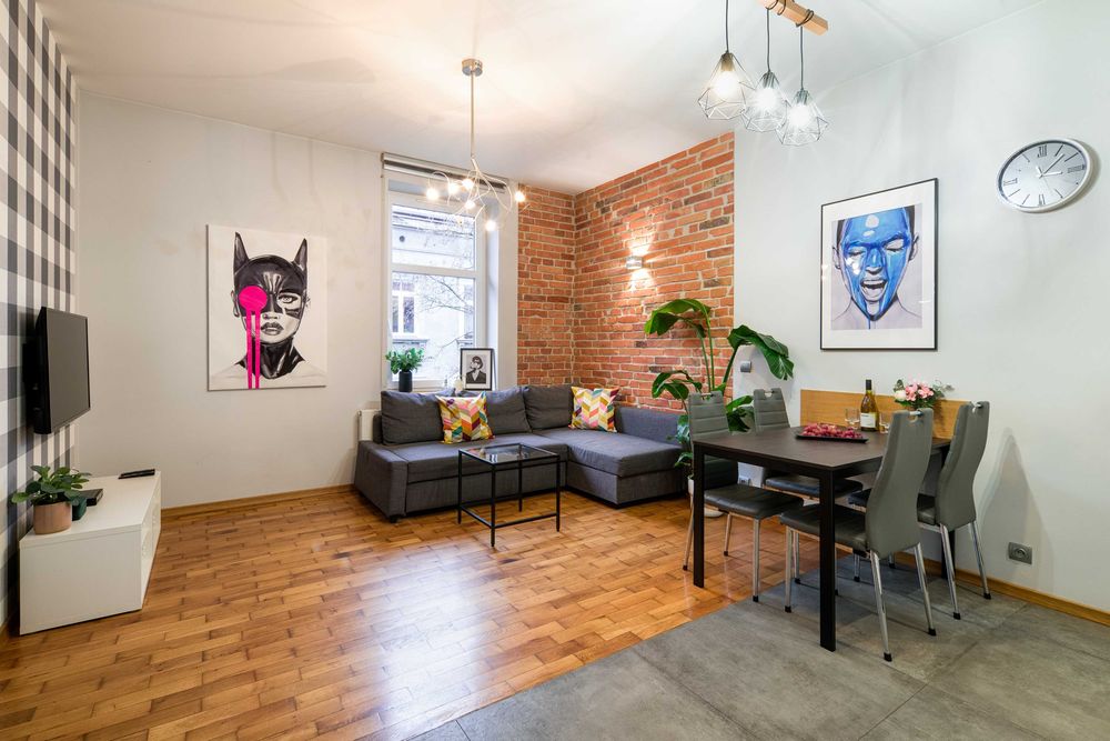 Apartament w centrum Krakowa | Loft | Nocleg | Obok Dworca Głównego