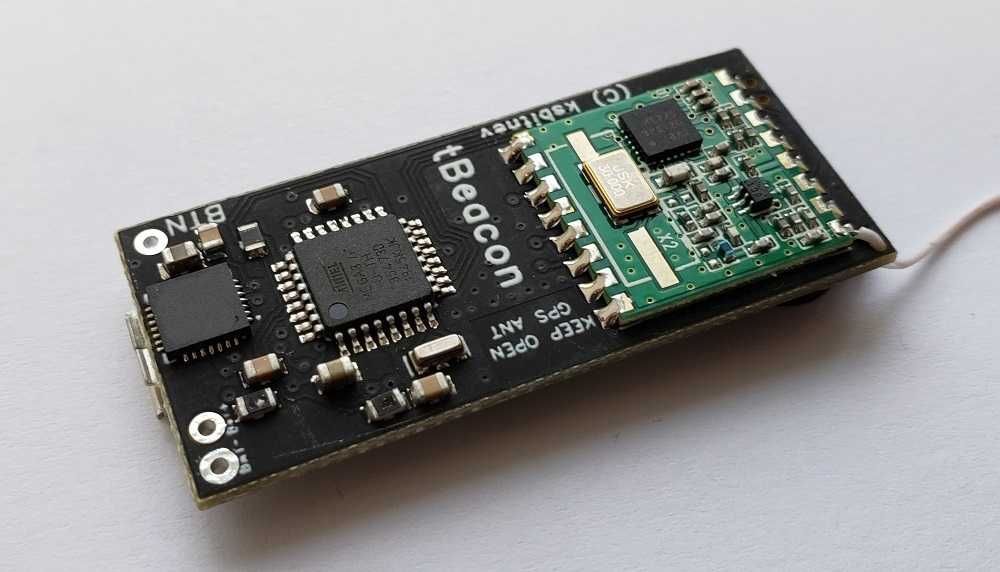 Радиомаяк tBeacon Black для пошуку втраченої радіокерованої моделі